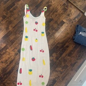 STAUD White crocheted Dress